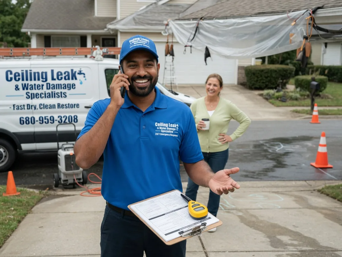 Ceiling Leak Cleanup Cromwell, CT FAQs